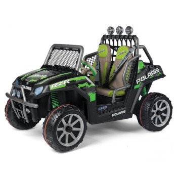Детский двухместный электромобиль Peg-Perego Polaris Ranger RZR Green Shadow 2019