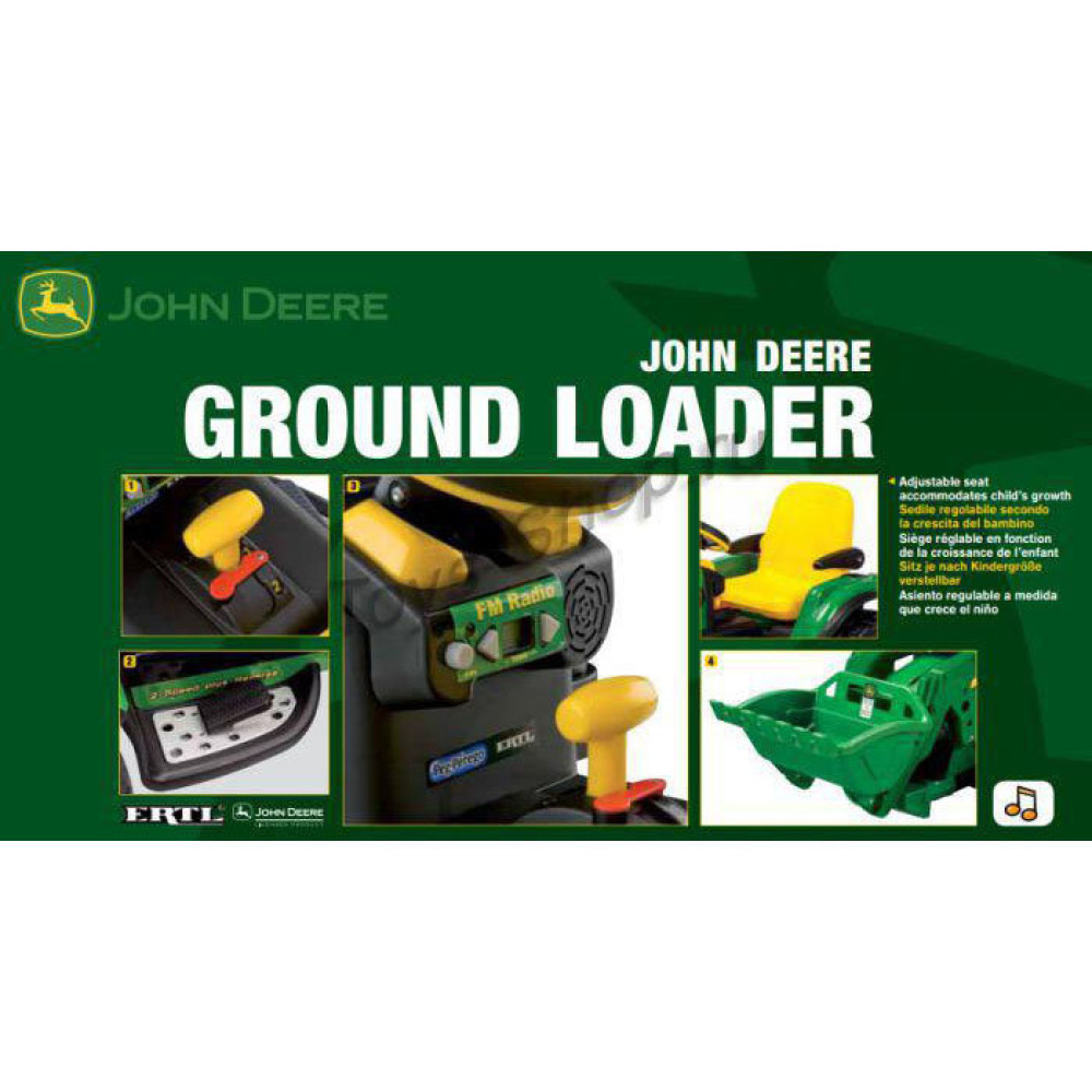 Детский электромобиль Peg-Perego John Deere Ground Loader