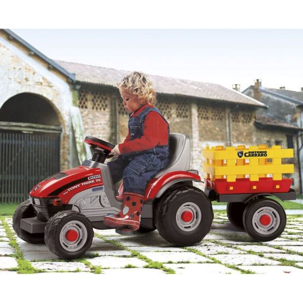 Детский педальный трактор Peg-Perego Mini Tony Tigre
