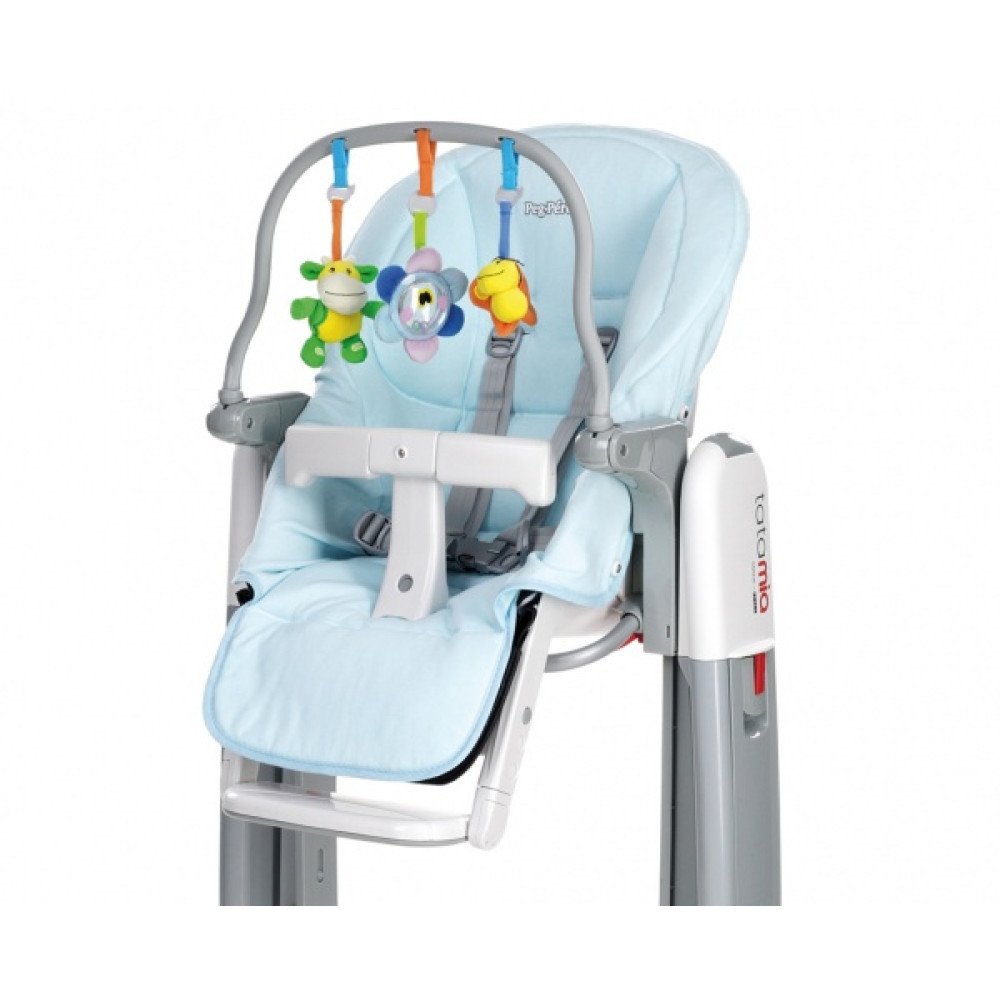 Сменный чехол Peg-Perego Kit Tatamia Azzurro и дуга с игрушками