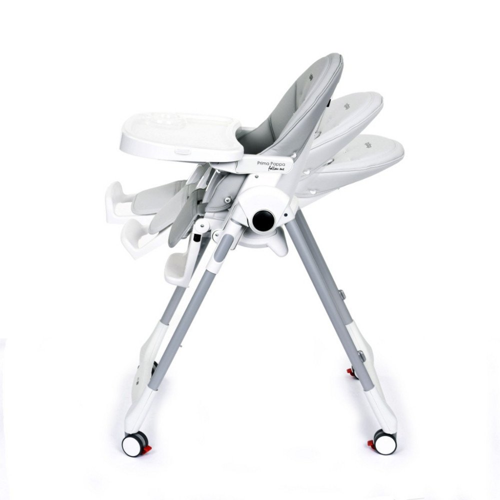 Стульчик для кормления Peg Perego Prima Pappa Follow Me Ice