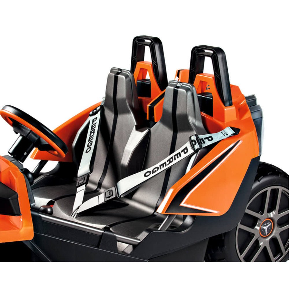 Детский электромобиль Peg-Perego Polaris Slingshot для двух детей
