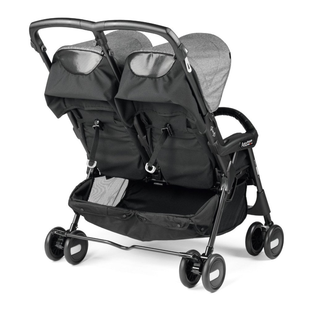 Коляска для двойни Peg-Perego Aria Shopper Twin Cinder
