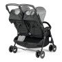 Коляска для двойни Peg-Perego Aria Shopper Twin Cinder