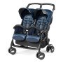 Коляска для двойни Peg-Perego Aria Shopper Twin Indigo