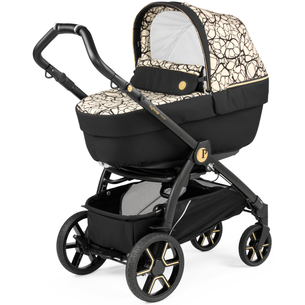 Детская коляска 3 в 1 Peg Perego Book SLK Graphic Gold