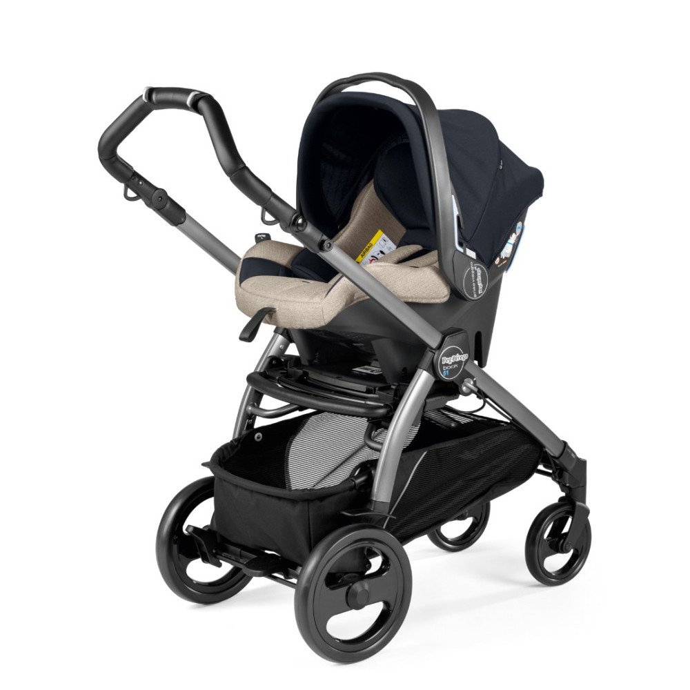 Коляска 2 в 1 Peg-Perego Book 51 SL Travel System Luxe Ecru