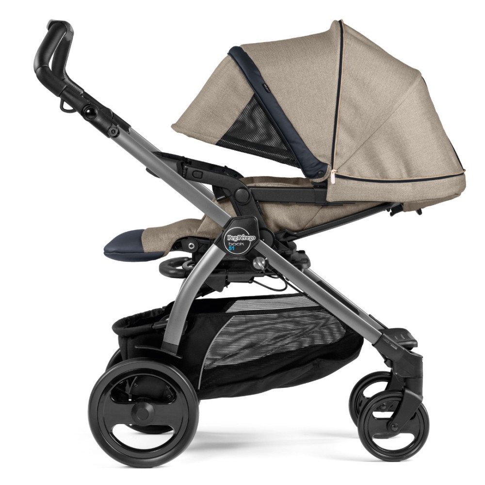 Коляска 2 в 1 Peg-Perego Book 51 Primonido Combo Luxe Ecru