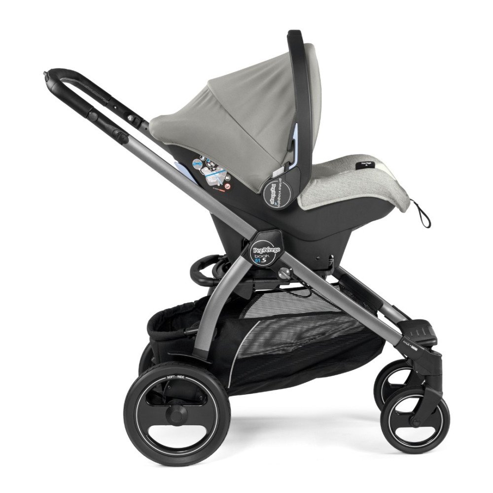 Коляска 3 в 1 Peg-Perego Book 51S Pop-Up i-Size Luxe Pure