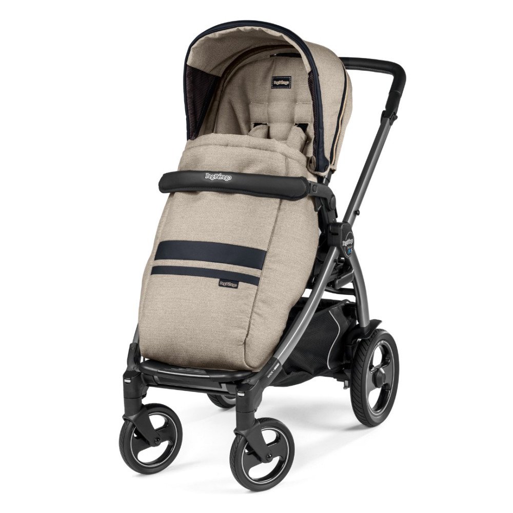 Коляска 2 в 1 Peg-Perego Book 51S i-Size Travel System Luxe Ecru