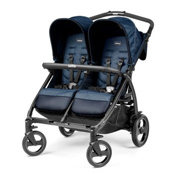 Коляска для двойни Peg-Perego Book For Two Indigo