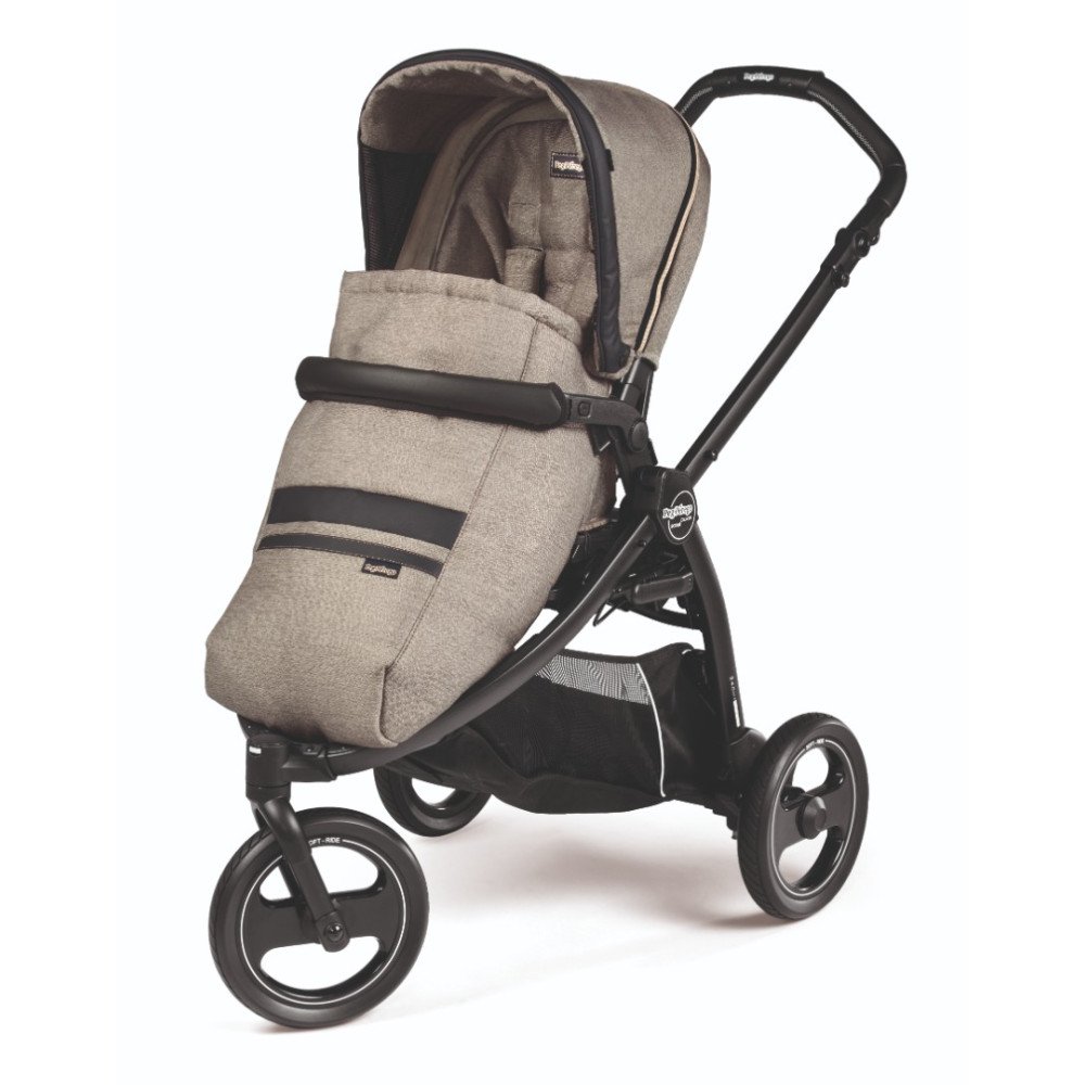 Коляска 3 в 1 Peg-Perego Book Scout Pop Up Luxe Ecru