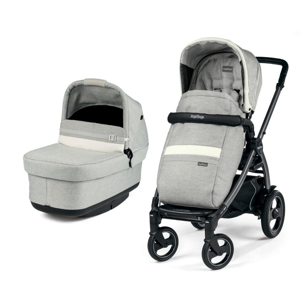 Коляска 3 в 1 Peg-Perego Book 51S Pop-Up i-Size Luxe Pure