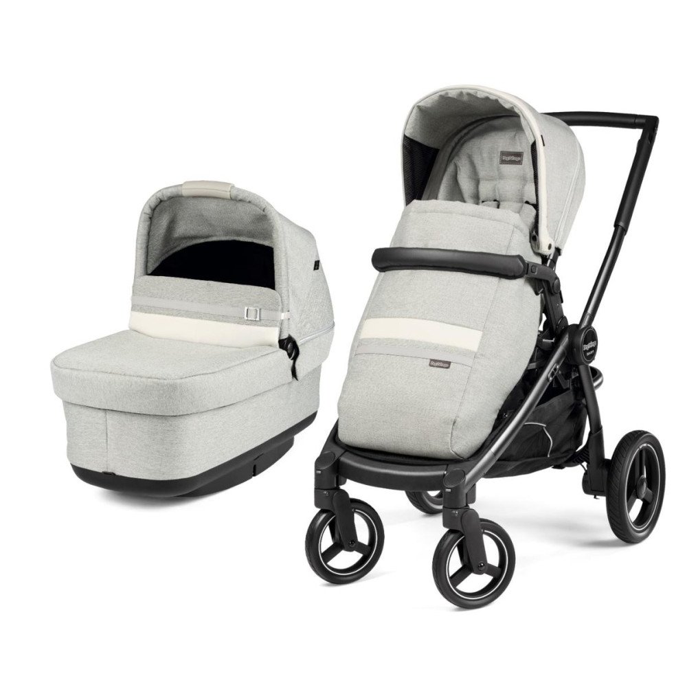 Коляска 2 в 1 Peg-Perego Team Pop-Up Combo Luxe Pure