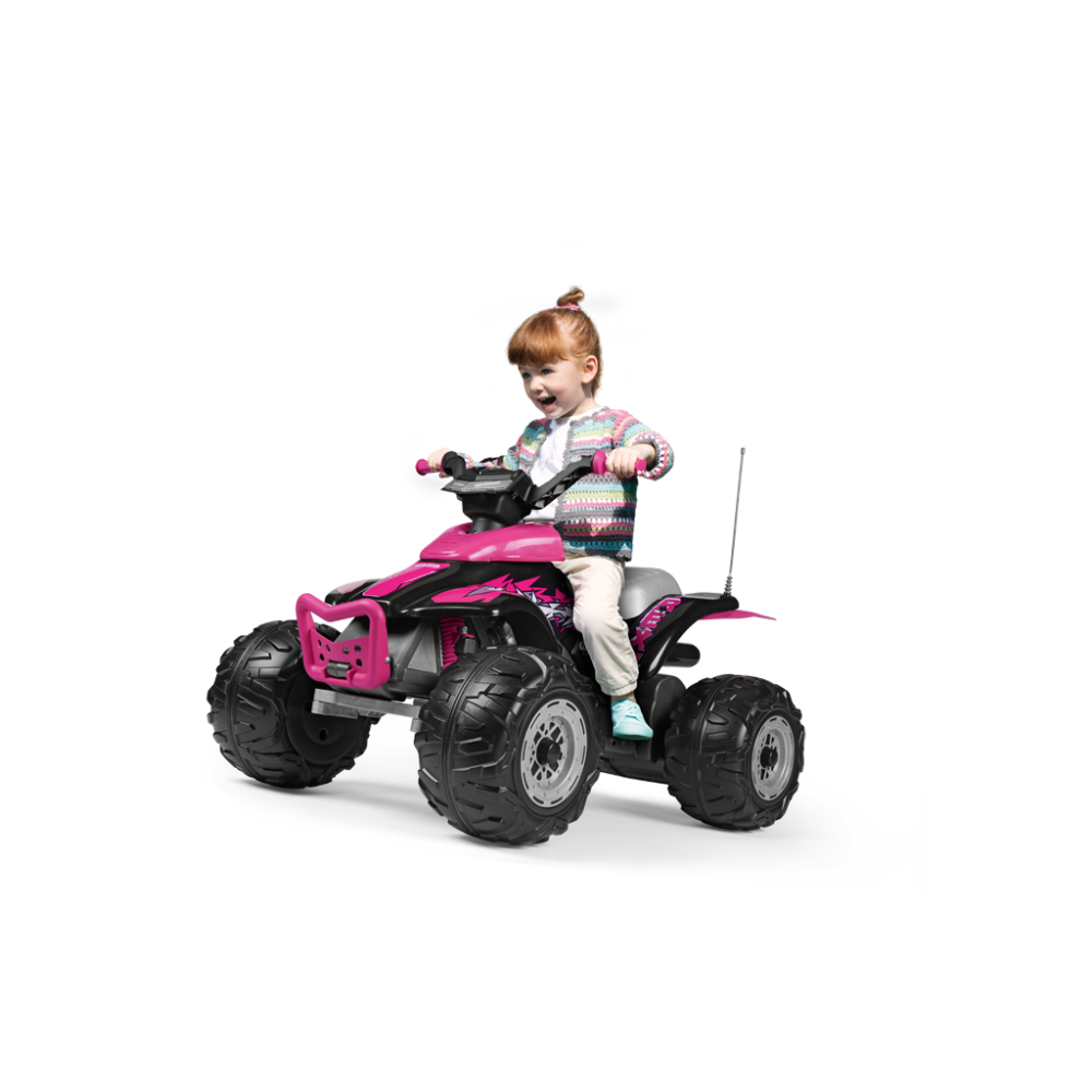 Детский электроквадроцикл Peg-Perego Corral T-Rex 330W pink