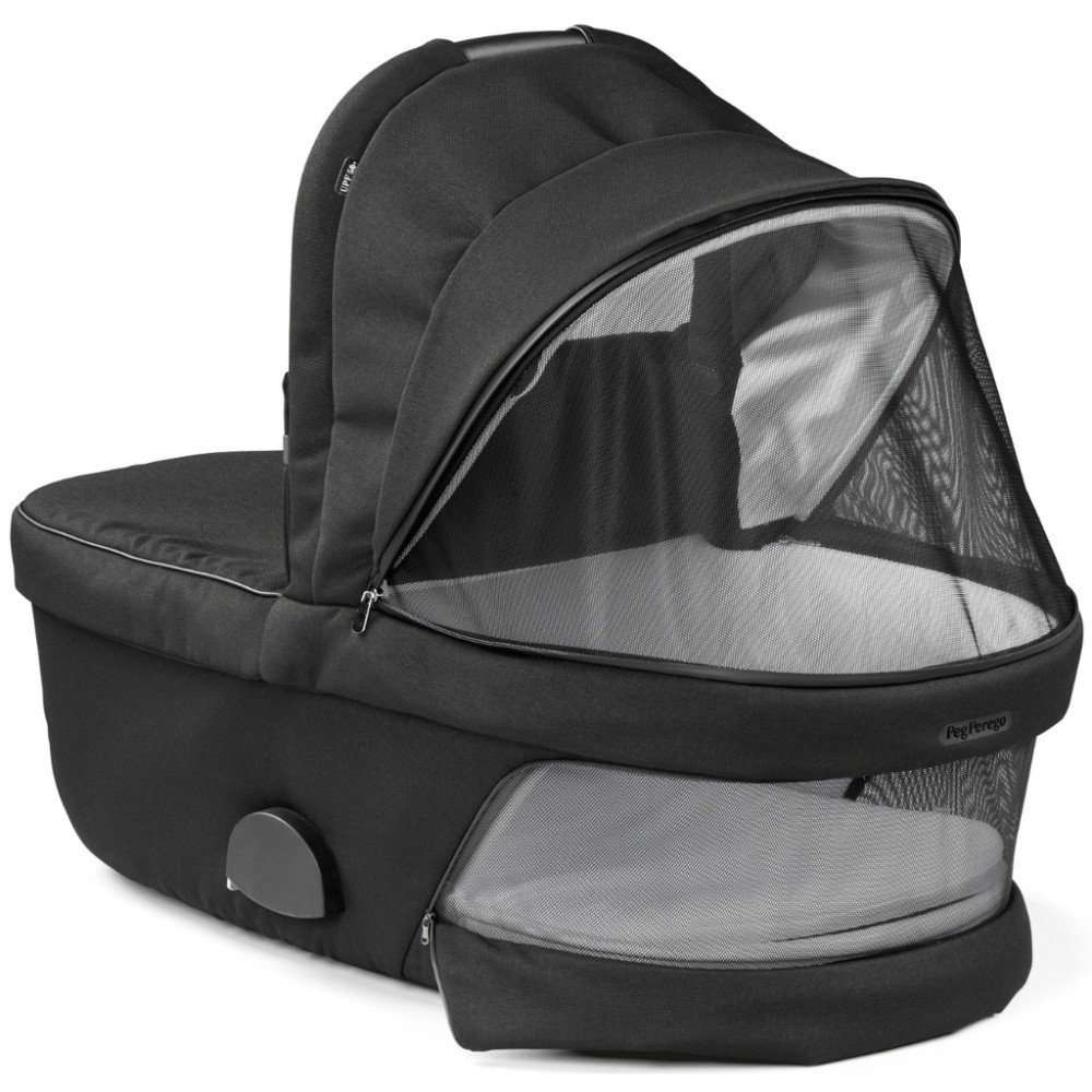 Коляска для новорожденных 2 в 1 Peg Perego Veloce TC Belvedere True Black New