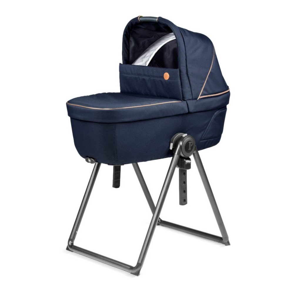 Коляска для новорожденных 3 в 1 Peg Perego Veloce TC Belvedere Lounge Blue Shine New