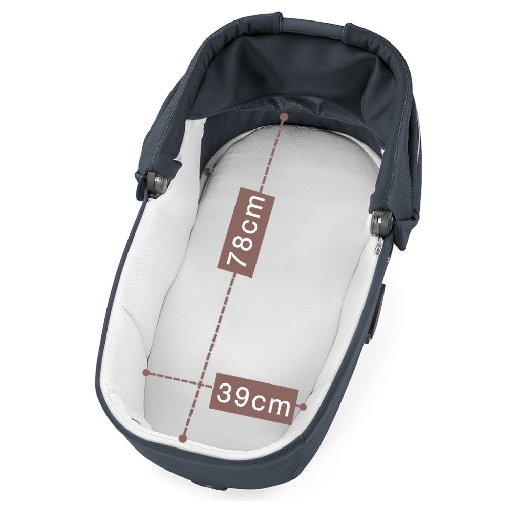 Коляска для новорожденных 2 в 1 Peg Perego Veloce TC Belvedere Metal New
