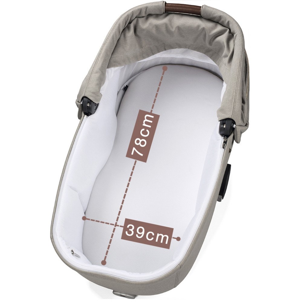 Коляска для новорожденных 3 в 1 Peg Perego Veloce TC Belvedere Lounge Pine Bark New