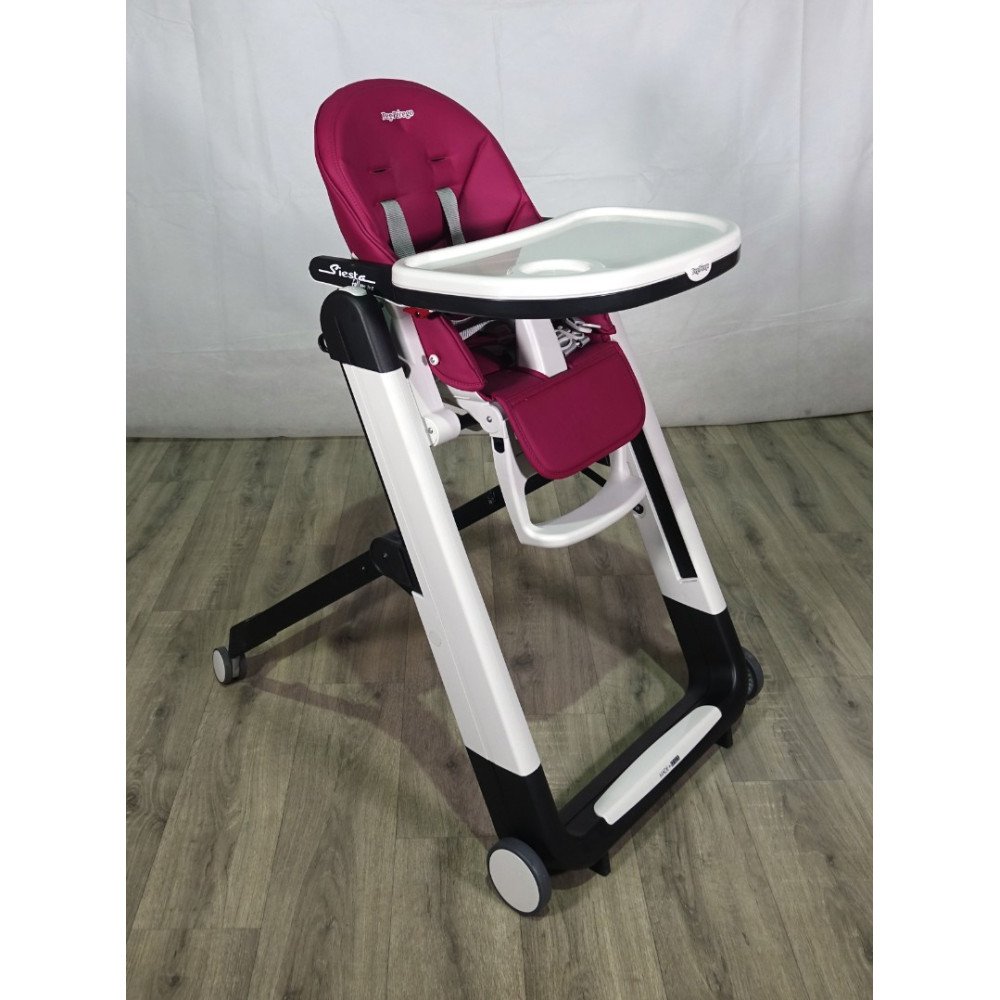 Стульчик для кормления Peg-Perego Siesta Follow Me Berry