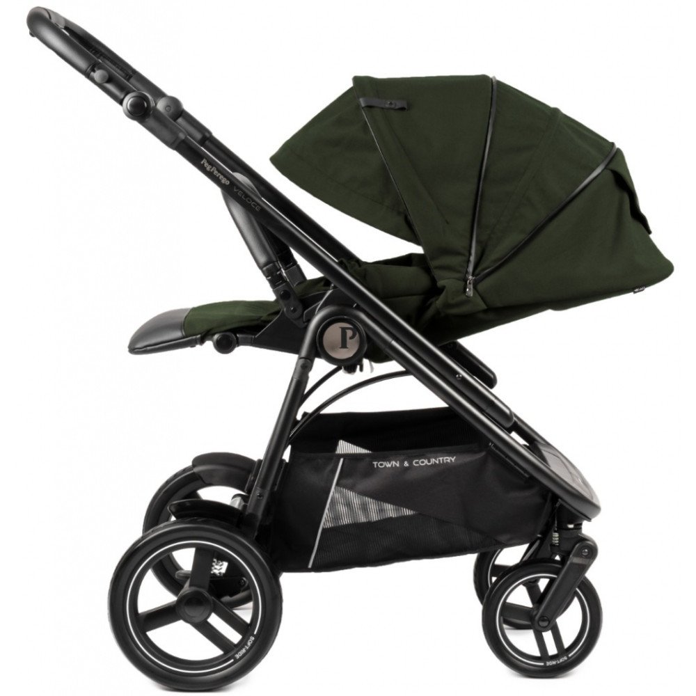 Детская коляска 3 в 1 Peg Perego Veloce TC SLK Green