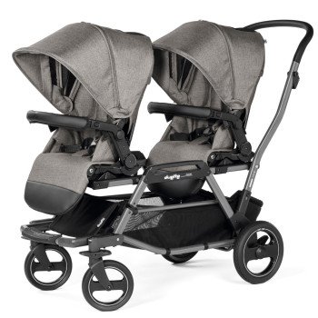 Коляска для двойни Peg-Perego Duette Piroet City Grey