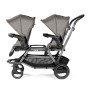 Коляска для двойни Peg-Perego Duette Piroet City Grey