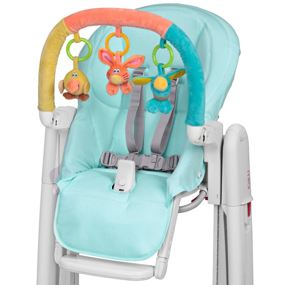 Накидка Peg Perego Kit Tatamia Azzurro и дуга с игрушками New