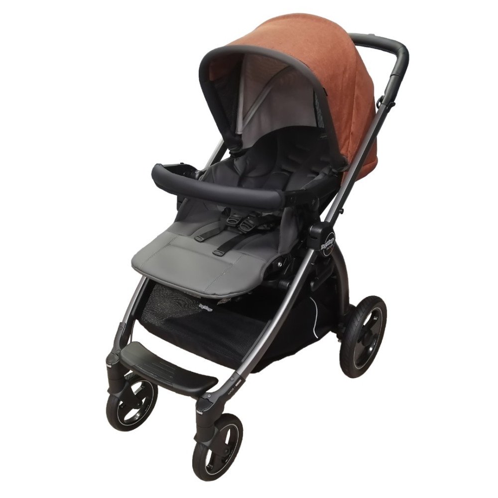 Коляска 3 в 1 Peg-Perego Book S Elite Terracotta