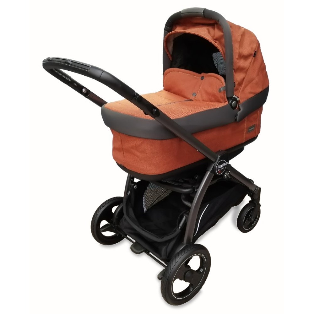 Коляска 3 в 1 Peg-Perego Book S Pop Up Terracotta