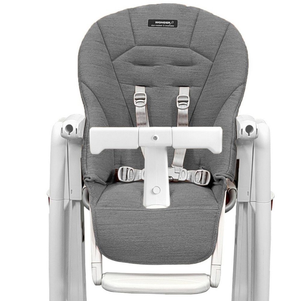 Стульчик для кормления Peg Perego Tatamia Follow Me Wonder Grey New