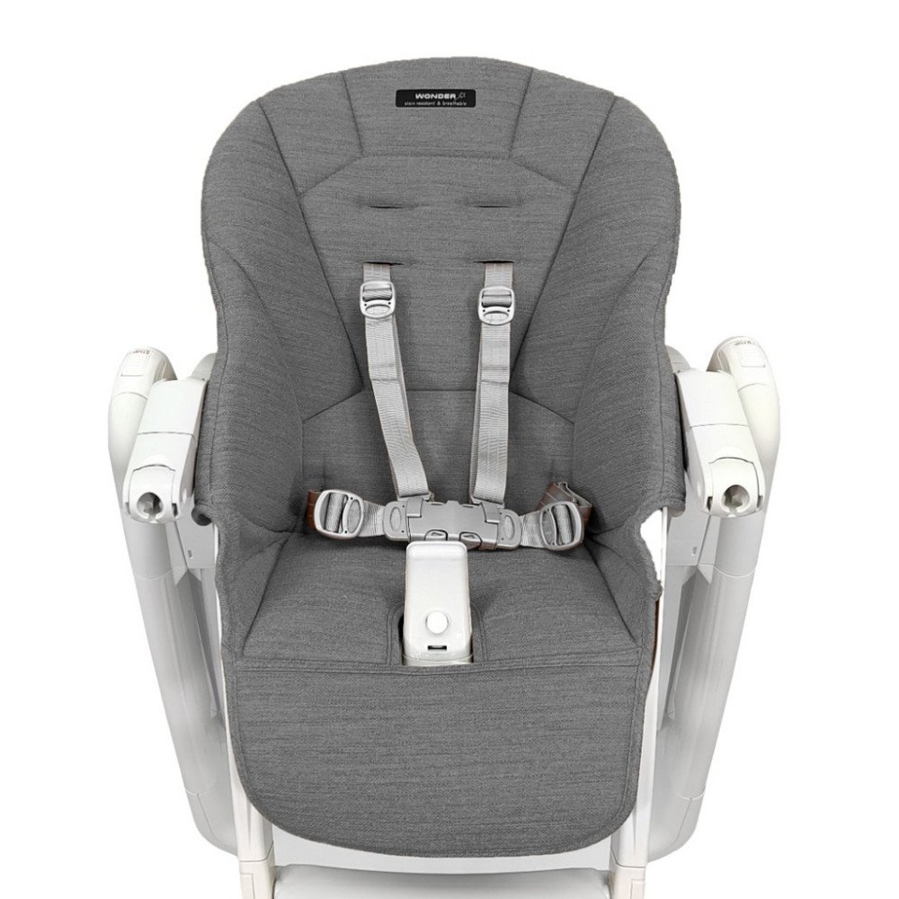 Стульчик для кормления Peg Perego Tatamia Follow Me Wonder Grey New