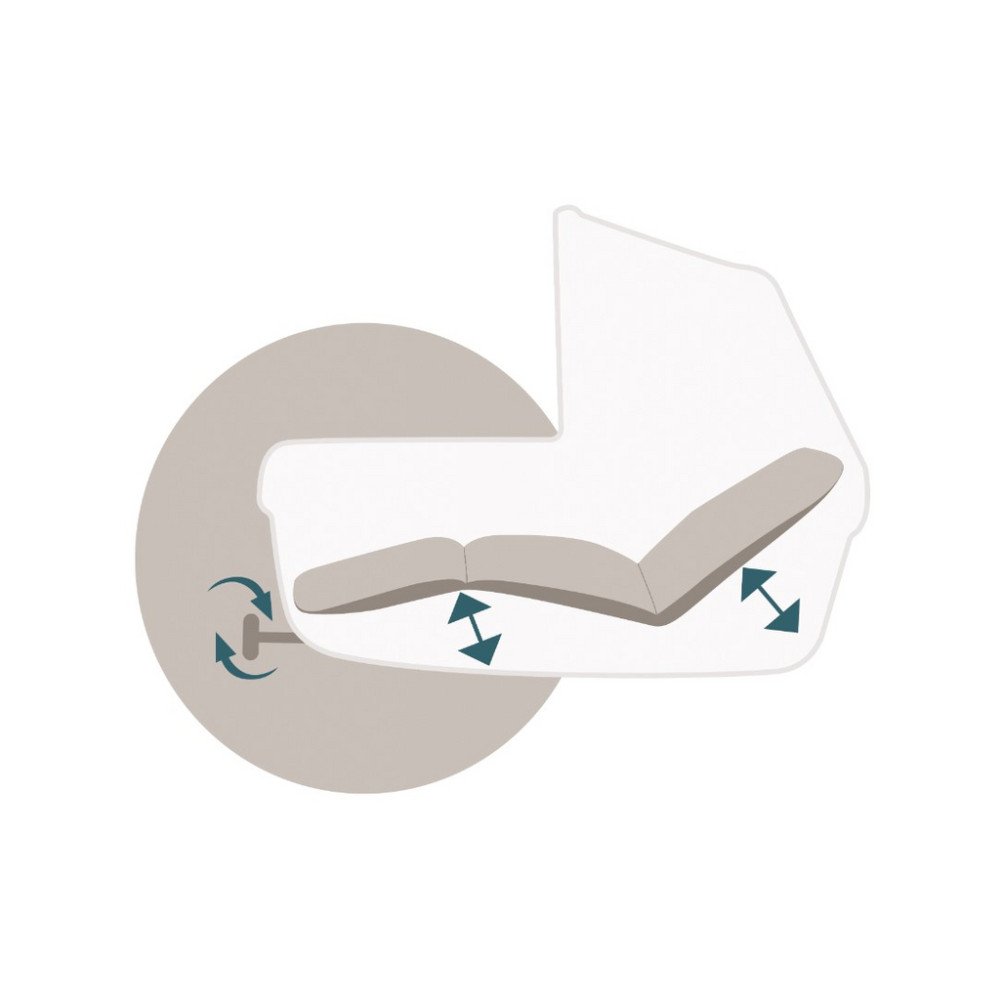 Коляска для новорожденных 2 в 1 Peg Perego Veloce TC Belvedere Astral New