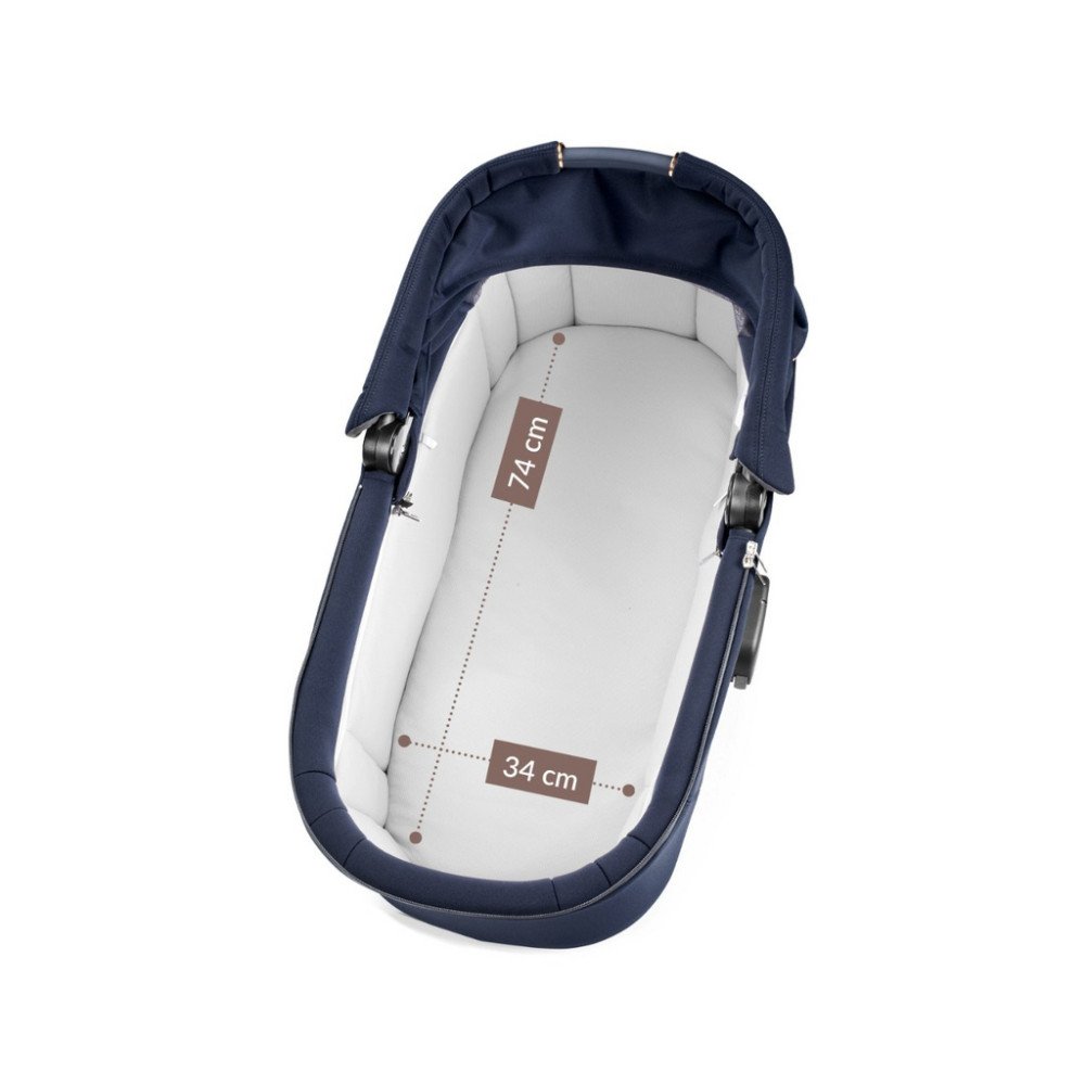 Коляска для новорожденных 3 в 1 Peg Perego Veloce TC Flex SLK Blue Shine New