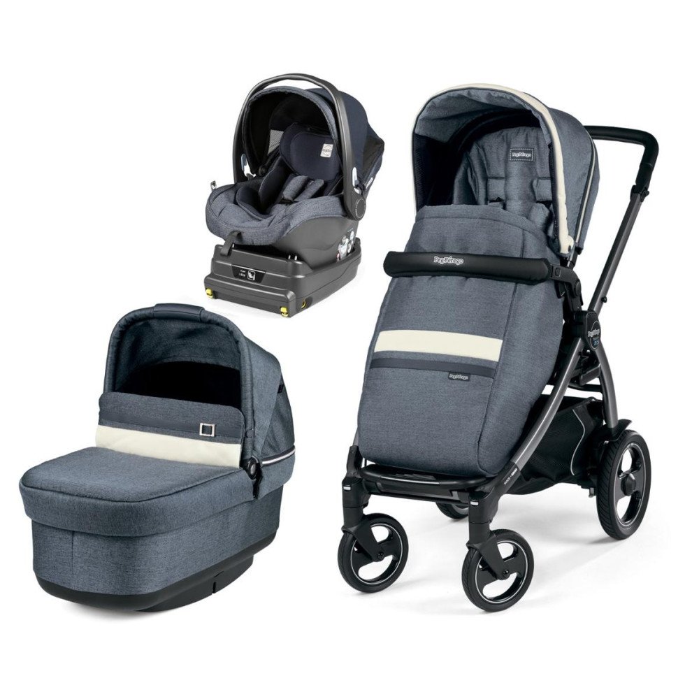 Коляска 3 в 1 Peg-Perego  Book 51S Pop-Up i-Size Luxe Mirage