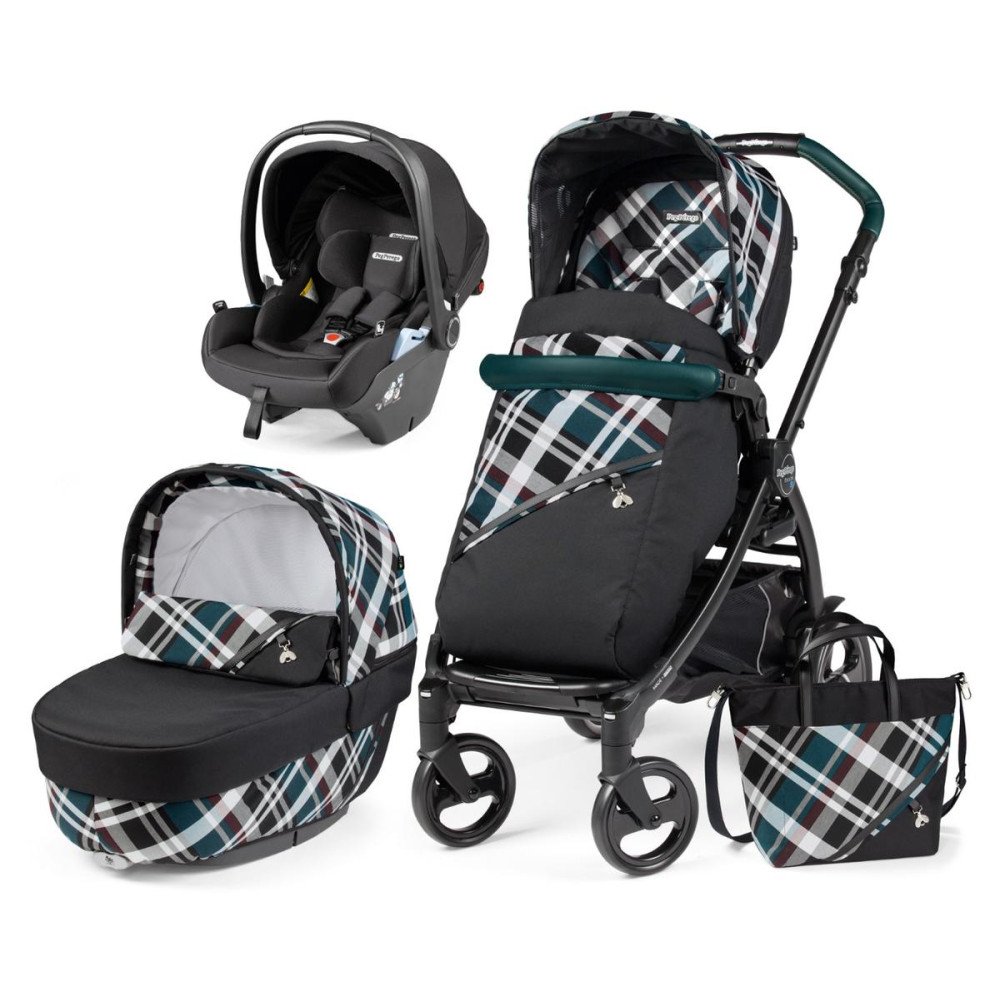 Коляска Peg-Perego Book Tartan Lounge Elite Modular