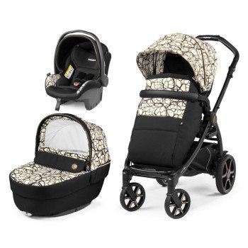 Коляска 3 в 1 Peg-Perego Book SL Modular Graphic Gold