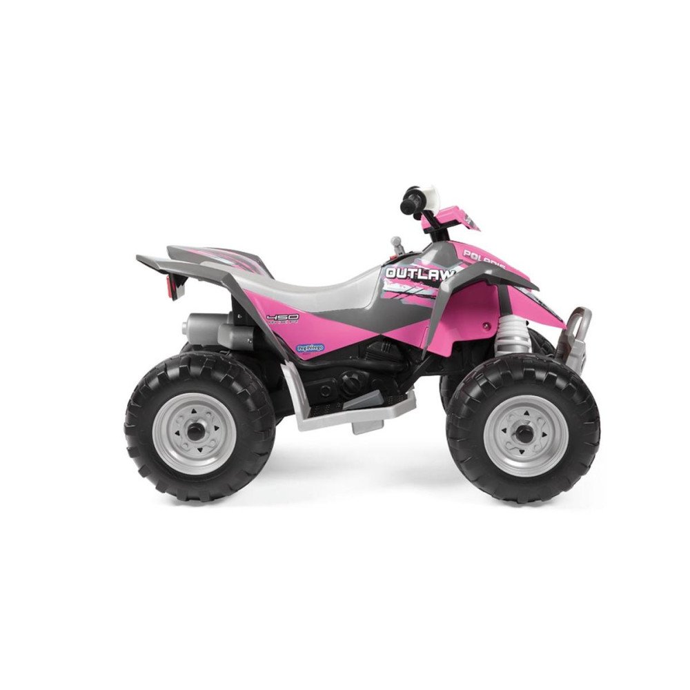 Электро квадроцикл Peg-Perego Polaris Outlaw Pink Power