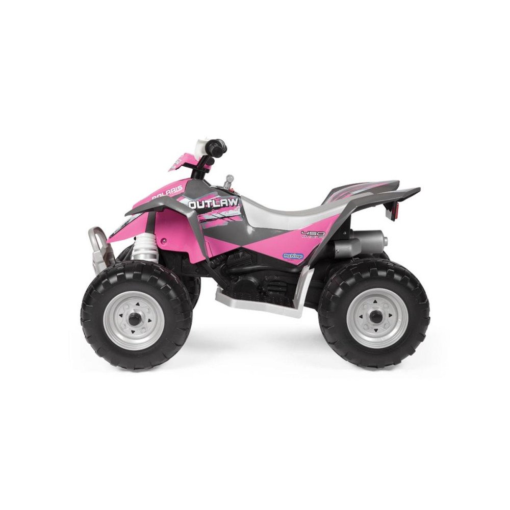 Электро квадроцикл Peg-Perego Polaris Outlaw Pink Power