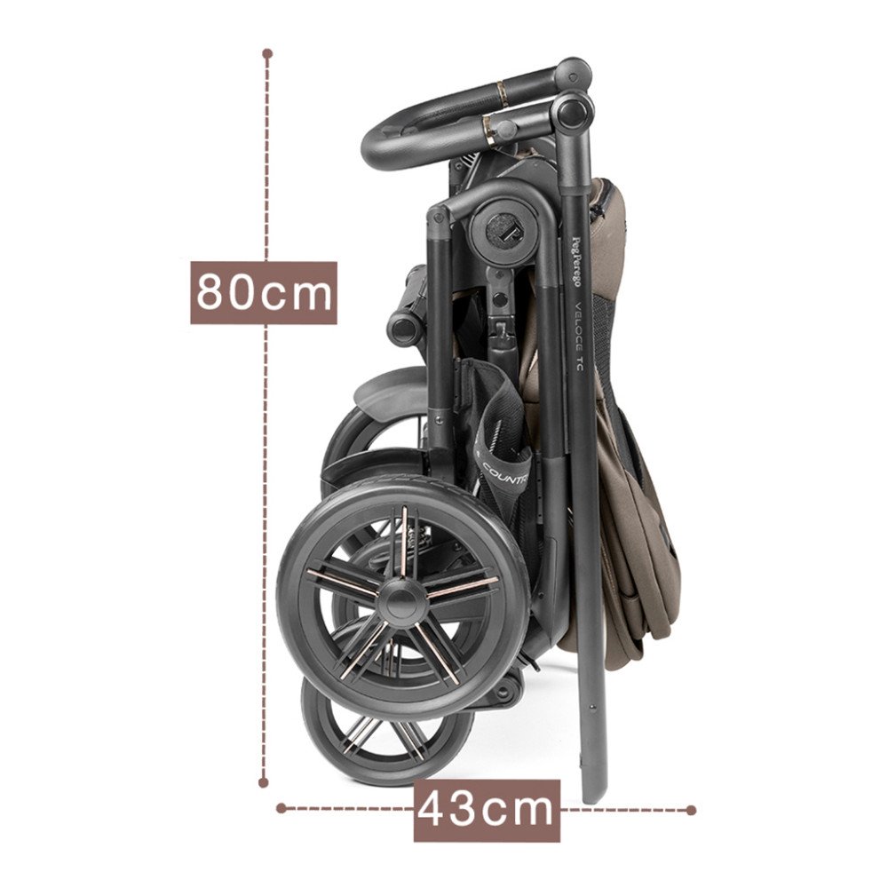 Коляска прогулочная Peg Perego Veloce TC Pine Bark