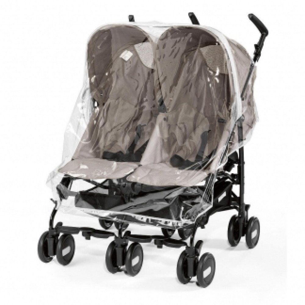 Дождевик для коляски Peg-Perego Aria Shopper Twin, Mini Twin