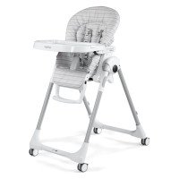 Стульчик для кормления Peg-Perego Prima Pappa Follow Me Linear Grey
