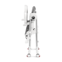 Стульчик для кормления Peg-Perego Prima Pappa Follow Me Wonder Grey