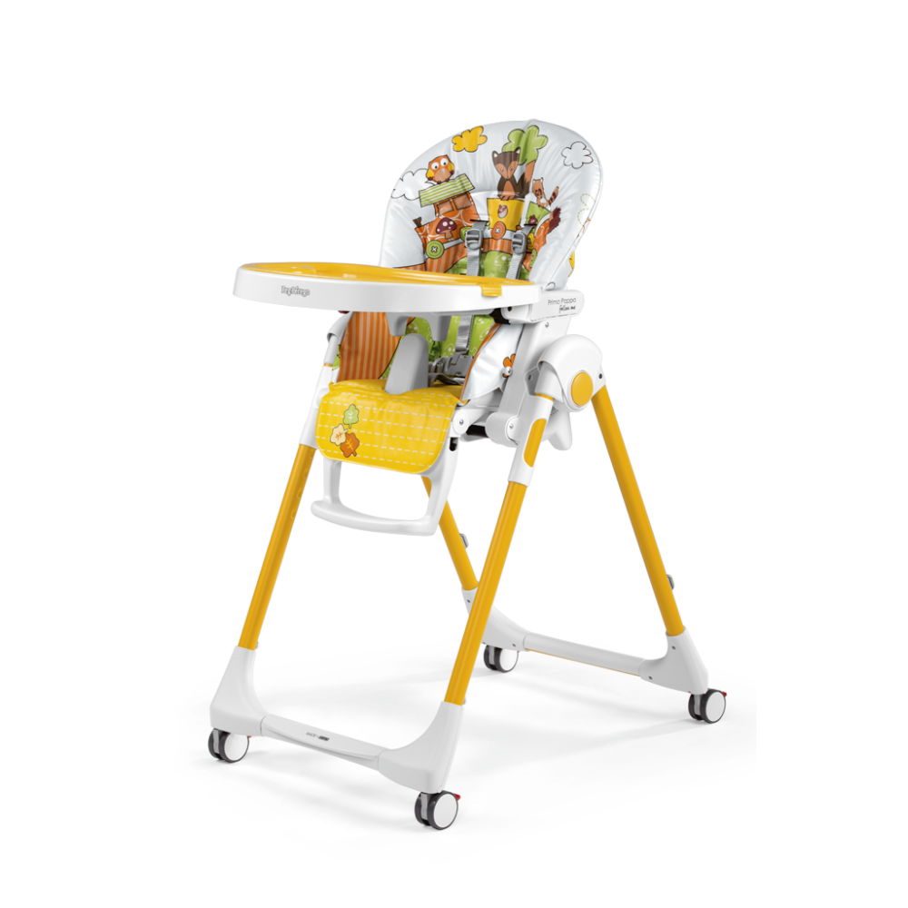 Стульчик для кормления Peg-Perego Prima Pappa Follow Me Fox and Friends