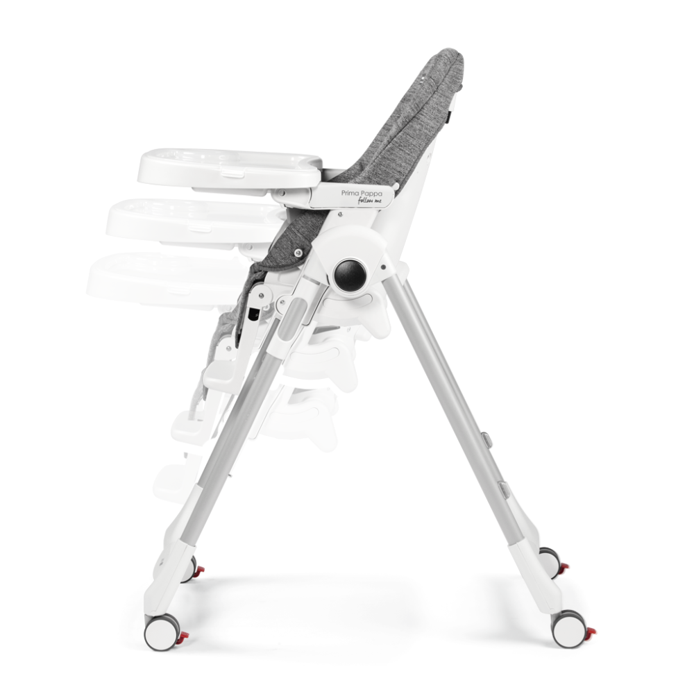 Стульчик для кормления Peg-Perego Prima Pappa Follow Me Wonder Grey