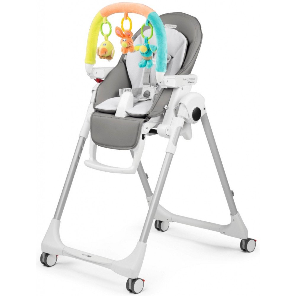 Стульчик для кормления Peg Perego Prima Pappa Follow Plus Me Ice