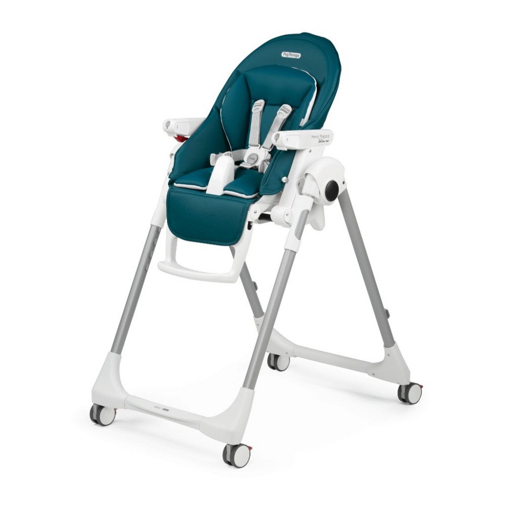 Стульчик для кормления Peg Perego Prima Pappa Follow Me Plus Petrolio