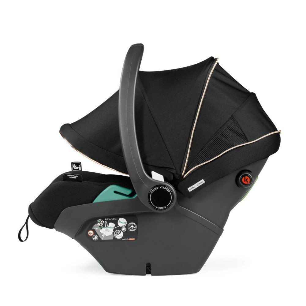 Коляска для новорожденных 3 в 1 Peg Perego Veloce Belvedere Lounge Graphic Gold