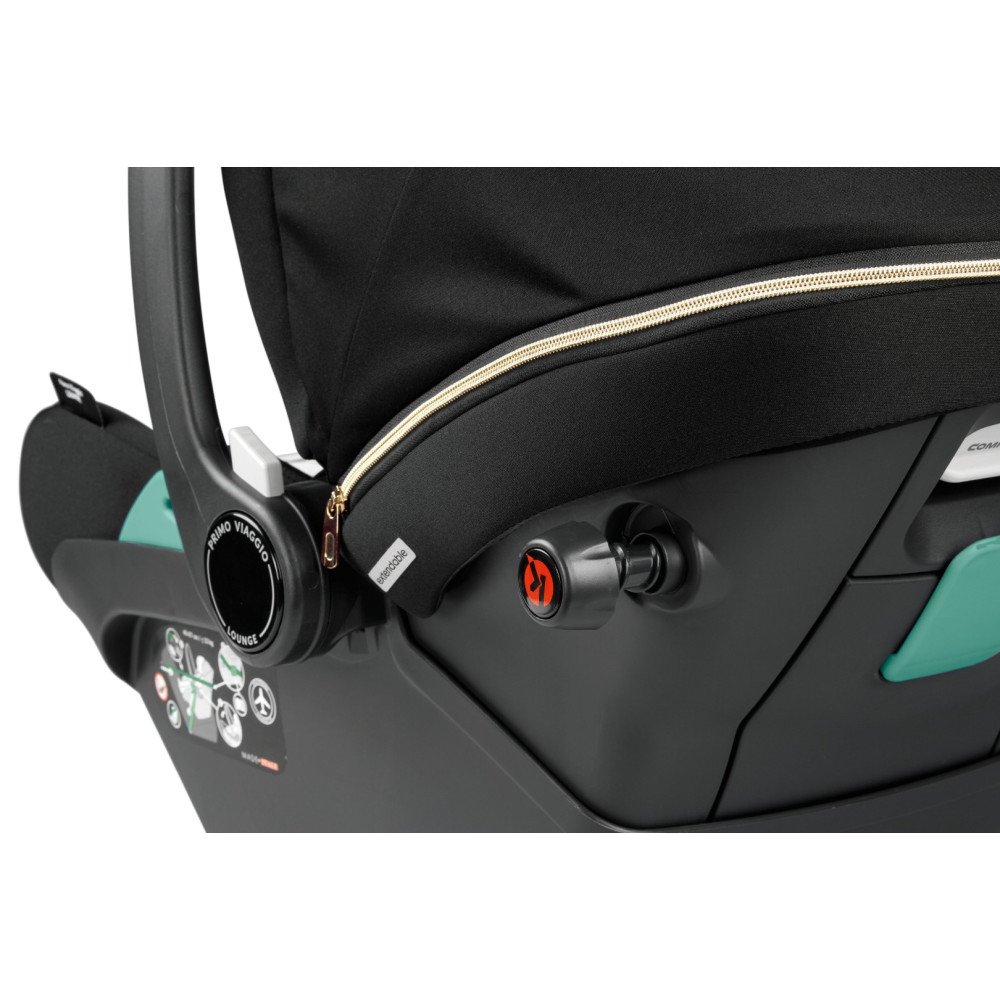 Коляска для новорожденных 3 в 1 Peg Perego Veloce Belvedere Lounge Graphic Gold