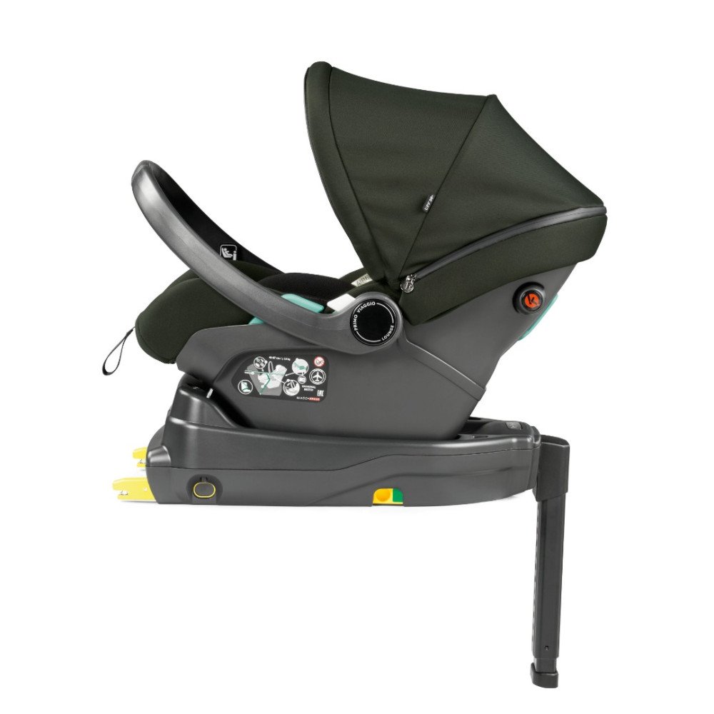Коляска для новорожденных 3 в 1 Peg Perego Veloce Belvedere Lounge Green
